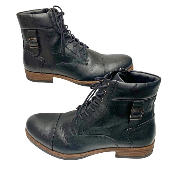 Collection‎ by Michael Strahan Jay Lace Up Cap To Boots - Picture 12 of 12
